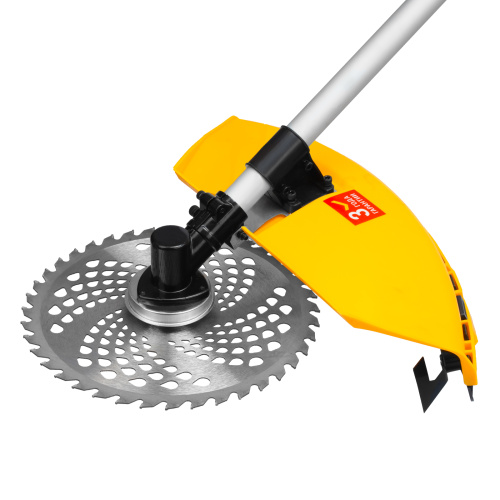 Триммер бензиновый DT-43E, 43 см3, неразъемная штанга, электростартер, состоит из 2 частей Denzel по ценам производителя в Москве с доставкой по всей России