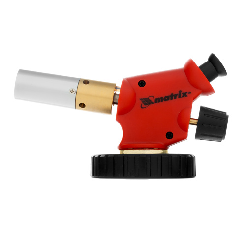 Профессиональная горелка на бутановый баллон, пьезоподжиг, расширенное сопло Matrix по ценам производителя в Москве с доставкой по всей России