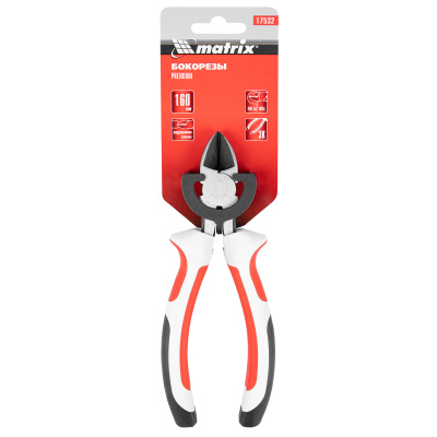 Бокорезы Premium, 160 мм, трехкомпонентные рукоятки Matrix по ценам производителя в Москве с доставкой по всей России