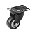 Колесо мебельное поворотное SCZ 25 50 мм (черный) по ценам производителя в Москве с доставкой по всей России