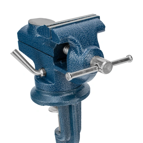 Тиски слесарные, настольные, поворотные, ширина рабочих губок 65 мм, наковальня Сибртех по ценам производителя в Москве с доставкой по всей России