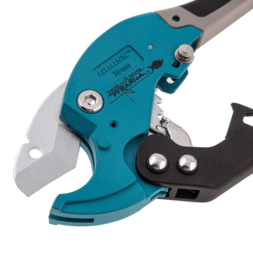 Ножницы для резки изделий из ПВХ, D до 36 мм, двухкомпонентные рукоятки, рабочий стол для плоских изделий Gross по ценам производителя в Москве с доставкой по всей России