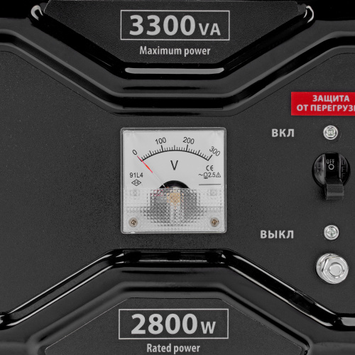 Генератор бензиновый RS-4000E, 3,3 кВт, 230В, электростартер MTX по ценам производителя в Москве с доставкой по всей России