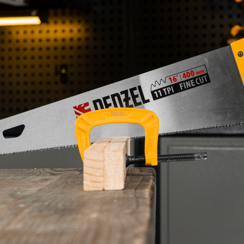 Струбцина G-образная, усиленная, 50 мм Denzel по ценам производителя в Москве с доставкой по всей России