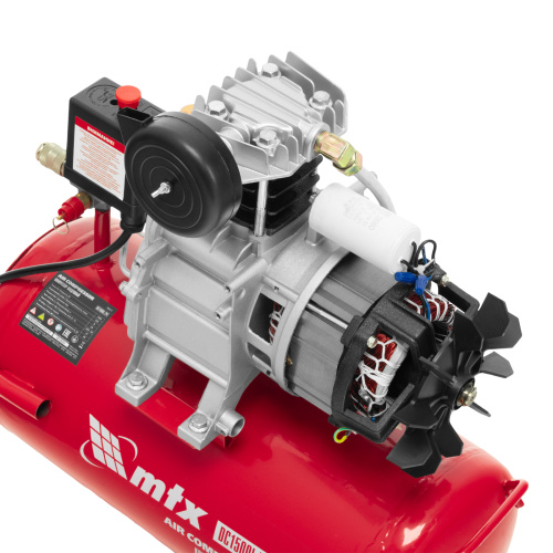 Компрессор воздушный DC1500L/24, 1,5 кВт, 24 л, 210 л/мин MTX по ценам производителя в Москве с доставкой по всей России