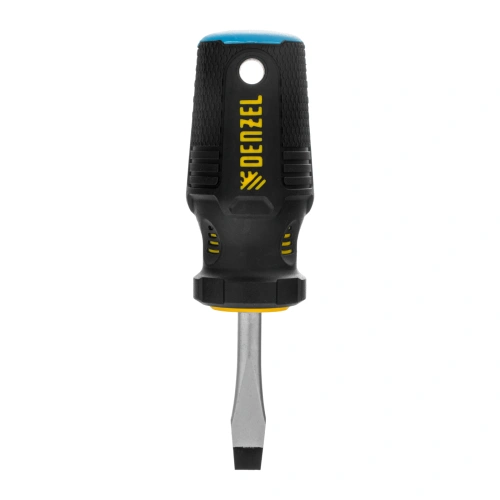 Отвертка, SL6x38 мм, S2, 3к рукоятка Denzel по ценам производителя в Москве с доставкой по всей России