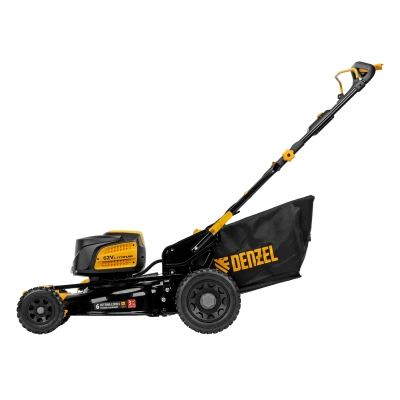 Газонокосилка аккумуляторная бесщет., RLMS560-62, привод, 560 мм, Li-ion, 62В Denzel купить в Москве с доставкой по всей России | ProtosMarket.ru