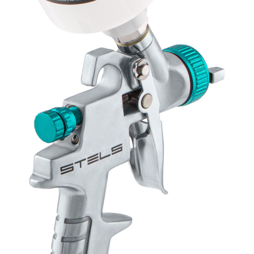 Краскораспылитель AG 810 HVLP, гравитационный, сопло 0.8 мм и 1 мм Stels по ценам производителя в Москве с доставкой по всей России