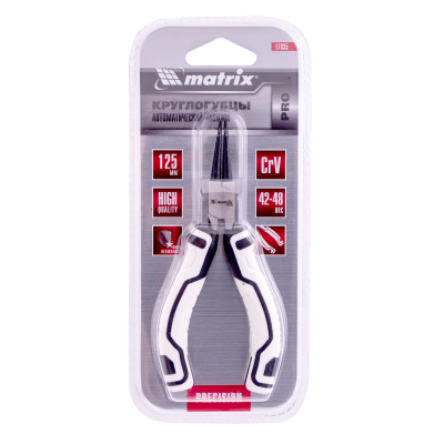 Круглогубцы Mini, 125 мм, авторазжим, Pro Matrix по ценам производителя в Москве с доставкой по всей России