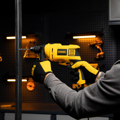 Дрель ударная ID-750, 750 Вт, 0-3000 об/мин, 48000 уд/мин Denzel по ценам производителя в Москве с доставкой по всей России
