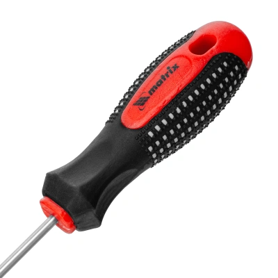 Отвертка Fusion, PH0 х 100 мм, CrV, трехкомпонентная рукоятка "Anti slip" Matrix по ценам производителя в Москве с доставкой по всей России