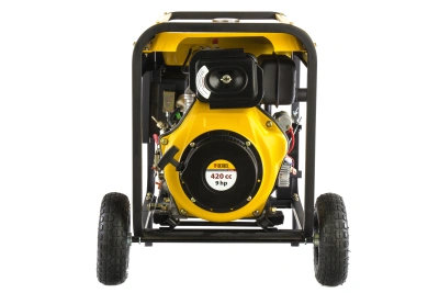 Генератор дизельный DD6300Е, 5.0 кВт, 220 В/50 Гц, 15 л, электростартер Denzel по ценам производителя в Москве с доставкой по всей России