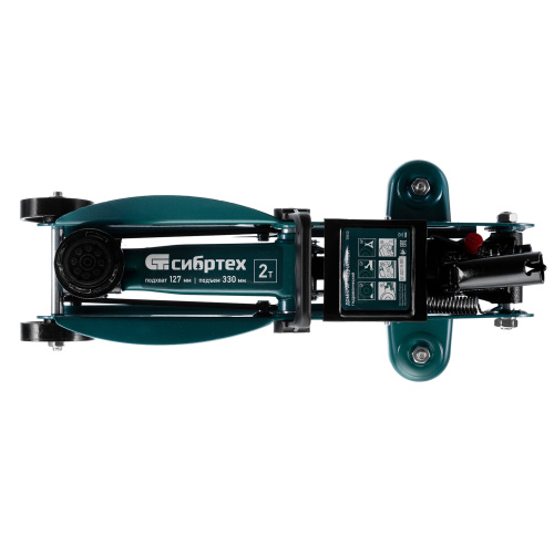 Домкрат гидравлический подкатной, 2 т, 127-330 мм Сибртех по ценам производителя в Москве с доставкой по всей России