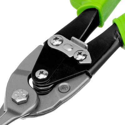 Ножницы по металлу, 250 мм, прямой рез, сталь С55, двухкомпонентные рукоятки СИБРТЕХ по ценам производителя в Москве с доставкой по всей России