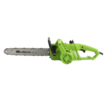 Пила цепная электрическая ПЦЭ-2000П с поперечным двигателем, 2.0 кВт, 16'' (40 см) Сибртех по ценам производителя в Москве с доставкой по всей России