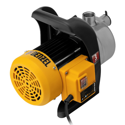 Садовый поверхностный насос GPL800Х, 800 Вт, 3200 л/ч, подъем 42 м, нержавейка Denzel купить в Москве с доставкой по всей России | ProtosMarket.ru