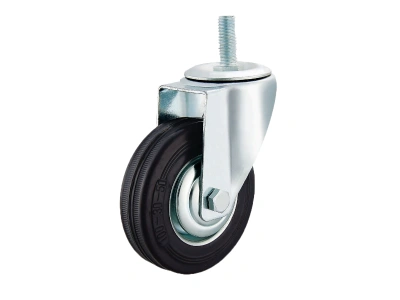 Колесо поворотное SCt 93 75 мм резина с болтом (F) по ценам производителя в Москве с доставкой по всей России