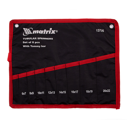 Набор ключей трубчатых торцевых 9 предметов Matrix по ценам производителя в Москве с доставкой по всей России