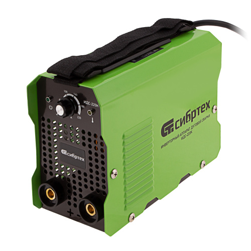 Инверторный аппарат дуговой сварки ИДС-220K, 220 А, ПВ 80%, диаметр электрода 1,6-5 мм Сибртех по ценам производителя в Москве с доставкой по всей России