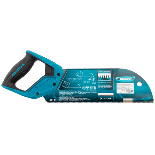 Пила для фанеры с запилом Piranha, 300 мм/12", 11-12 TPI, каленый зуб 3D, двухкомпонентная рукоятка Gross по ценам производителя в Москве с доставкой по всей России