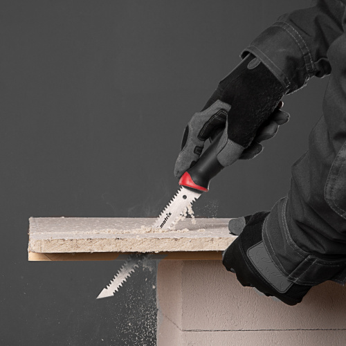 Ножовка по гипсокартону, 180 мм, две рабочие кромки полотна, двухкомпонентная рукоятка Matrix по ценам производителя в Москве с доставкой по всей России